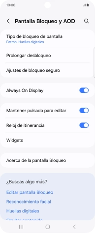 Pulsa Tipo de bloqueo de pantalla e introduce el código de seguridad extra que has creado anteriormente. Pulsa Tipo de bloqueo de pantalla e introduce el código de seguridad extra que has creado anteriormente.