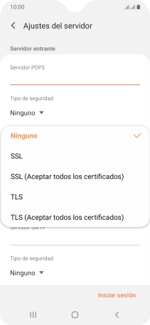 Pulsa Ninguno para desactivar la función. Pulsa Ninguno para desactivar la función.