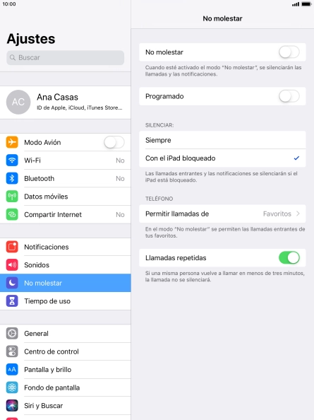 Pulsa el indicador junto a Pulsa el indicador junto a