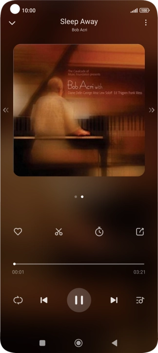 Pulsa la flecha hacia la derecha para ir al archivo de música siguiente. Pulsa la flecha hacia la derecha para ir al archivo de música siguiente.