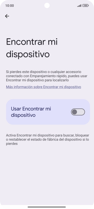 Pulsa el indicador junto a Pulsa el indicador junto a