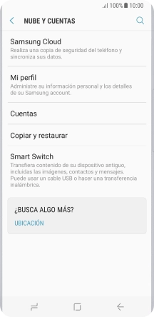 Pulsa Cuentas.