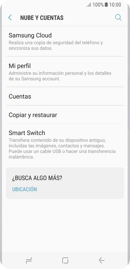 Pulsa Cuentas.