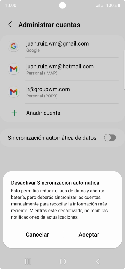 Pulsa Aceptar. Pulsa Aceptar.