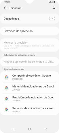Pulsa el indicador para activar o desactivar la función. Pulsa el indicador para activar o desactivar la función.