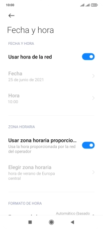 Pulsa la tecla de inicio para terminar y regresar a la pantalla de inicio. Pulsa la tecla de inicio para terminar y regresar a la pantalla de inicio.