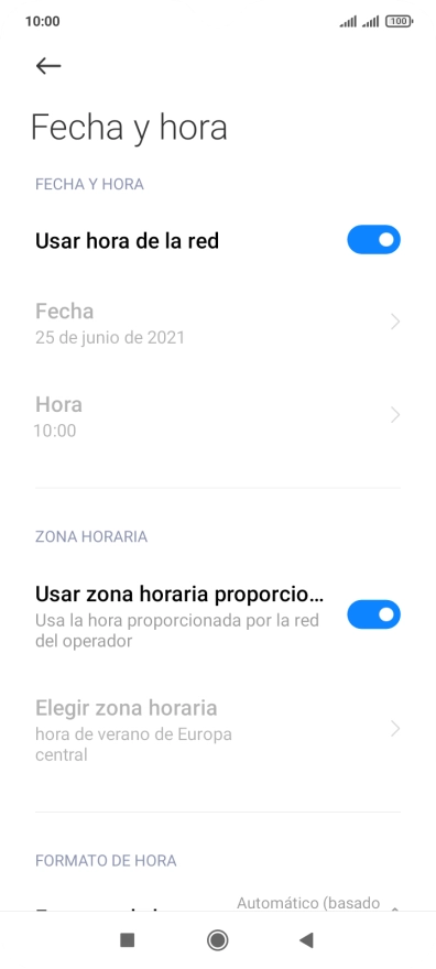 Pulsa la tecla de inicio para terminar y regresar a la pantalla de inicio. Pulsa la tecla de inicio para terminar y regresar a la pantalla de inicio.