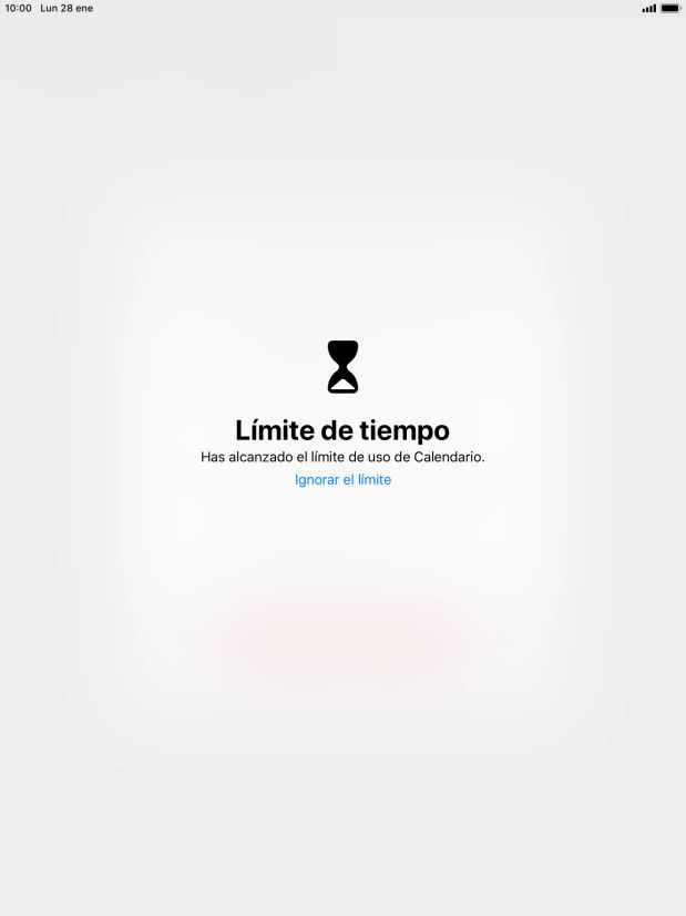 Pulsa Ignorar el límite. Pulsa Ignorar el límite.