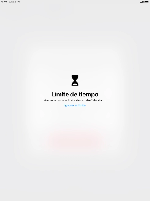 Pulsa Ignorar el límite. Pulsa Ignorar el límite.