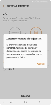 Pulsa ACEPTAR. Pulsa ACEPTAR.