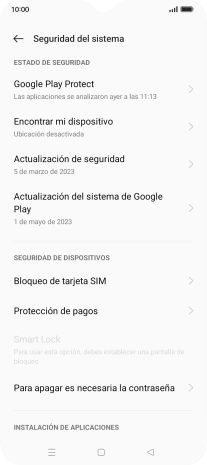 Pulsa Bloqueo de tarjeta SIM. Pulsa Bloqueo de tarjeta SIM.