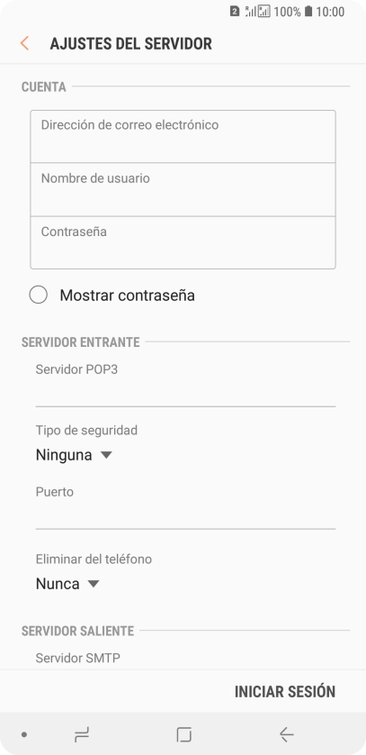 Pulsa en el campo bajo 