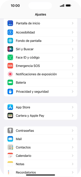 Pulsa Privacidad y seguridad. Pulsa Privacidad y seguridad.
