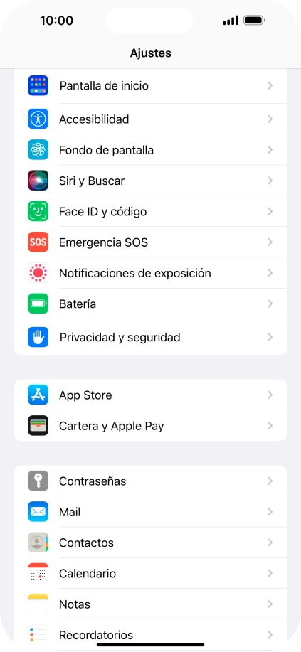Pulsa Privacidad y seguridad. Pulsa Privacidad y seguridad.