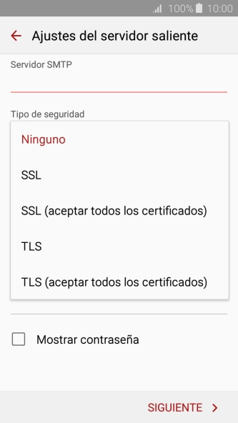 Pulsa Ninguno para desactivar la función. Pulsa Ninguno para desactivar la función.