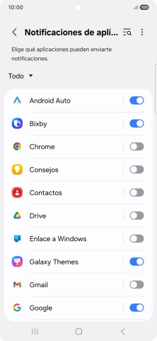Pulsa la lista desplegable. Pulsa la lista desplegable.