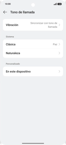 Pulsa la categoría deseada.