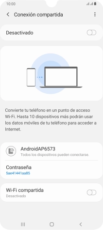 Pulsa el icono de menú. Pulsa el icono de menú.