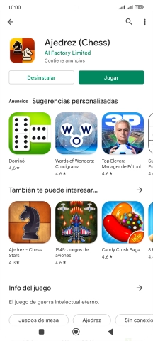 Pulsa la tecla de inicio para terminar y regresar a la pantalla de inicio. Pulsa la tecla de inicio para terminar y regresar a la pantalla de inicio.