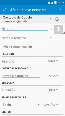 Pulsa la lista desplegable de la guía. Pulsa la lista desplegable de la guía.