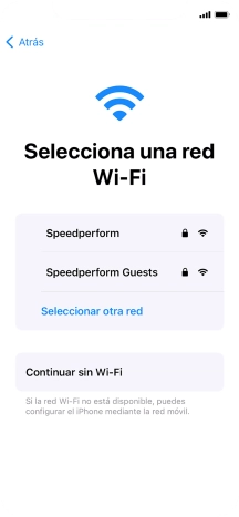 Pulsa la red wifi deseada. Pulsa la red wifi deseada.