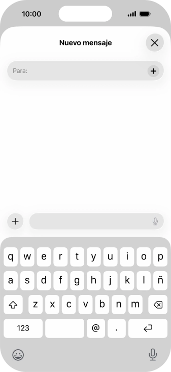 Pulsa el icono de añadir. Pulsa el icono de añadir.