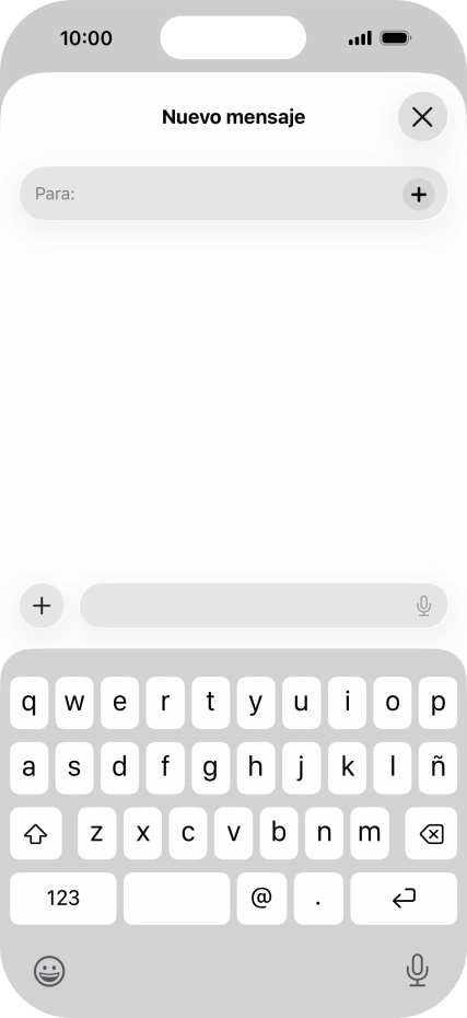 Pulsa el icono de añadir. Pulsa el icono de añadir.