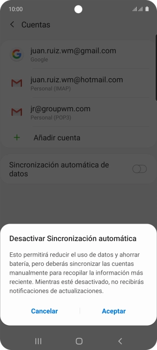 Pulsa Aceptar. Pulsa Aceptar.