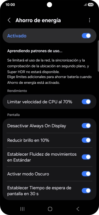Pulsa la tecla de inicio para terminar y regresar a la pantalla de inicio. Pulsa la tecla de inicio para terminar y regresar a la pantalla de inicio.