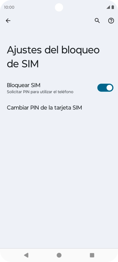 Pulsa el indicador junto a Pulsa el indicador junto a