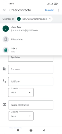 Pulsa Dispositivo. Pulsa Dispositivo.