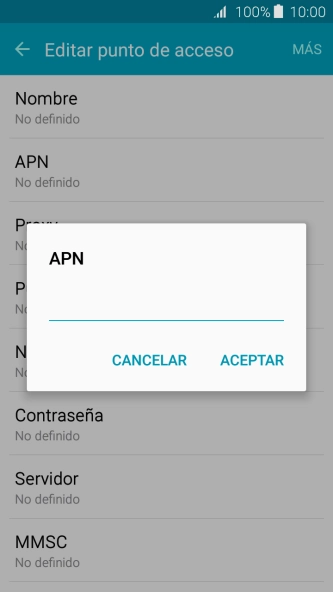 Introduce airtelwap.es y pulsa ACEPTAR. Introduce airtelwap.es y pulsa ACEPTAR.