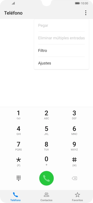 Pulsa Ajustes.
