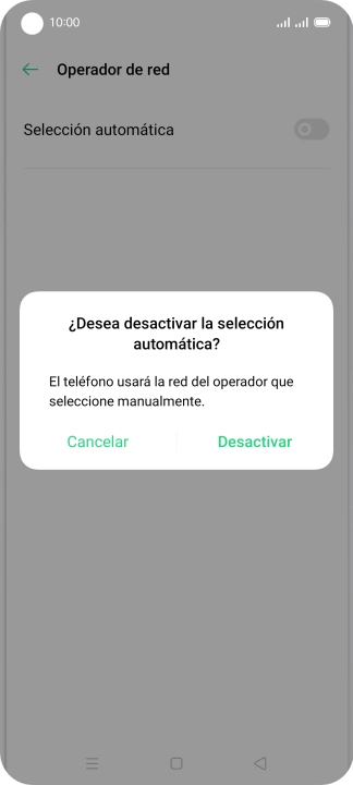 Pulsa Desactivar. Pulsa Desactivar.
