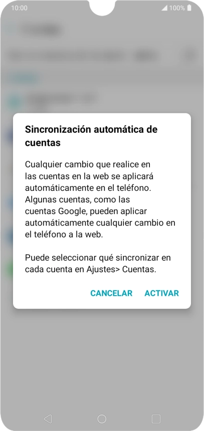 Si activas la función, pulsa ACTIVAR. Si activas la función, pulsa ACTIVAR.