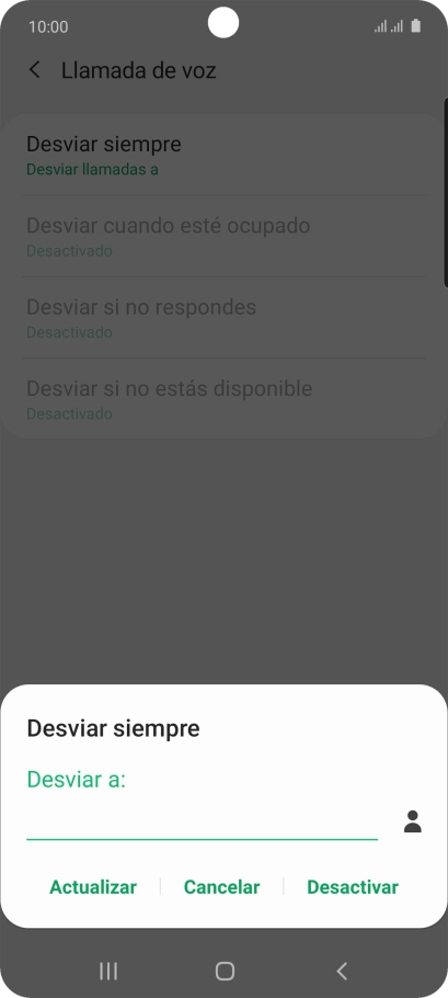 Pulsa Desactivar. Pulsa Desactivar.
