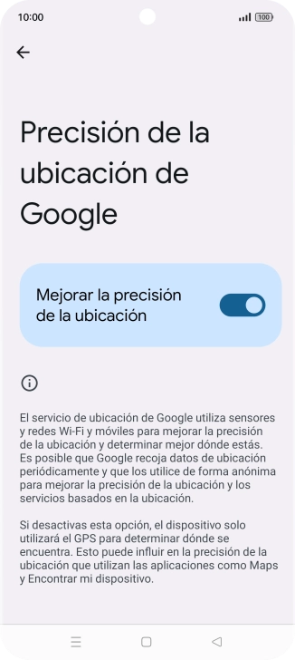 Si pulsas el indicador junto a Si pulsas el indicador junto a