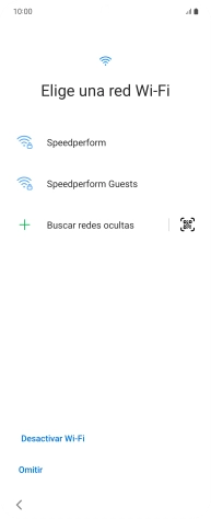 Pulsa la red wifi deseada. Pulsa la red wifi deseada.