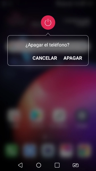 Pulsa APAGAR. Pulsa APAGAR.
