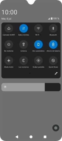 Pulsa la tecla de inicio para terminar y regresar a la pantalla de inicio. Pulsa la tecla de inicio para terminar y regresar a la pantalla de inicio.