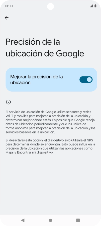 Si pulsas el indicador junto a Si pulsas el indicador junto a