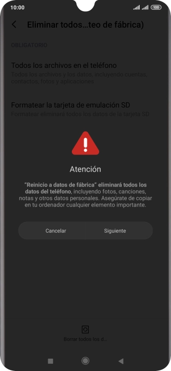 Pulsa Siguiente. Pulsa Siguiente.