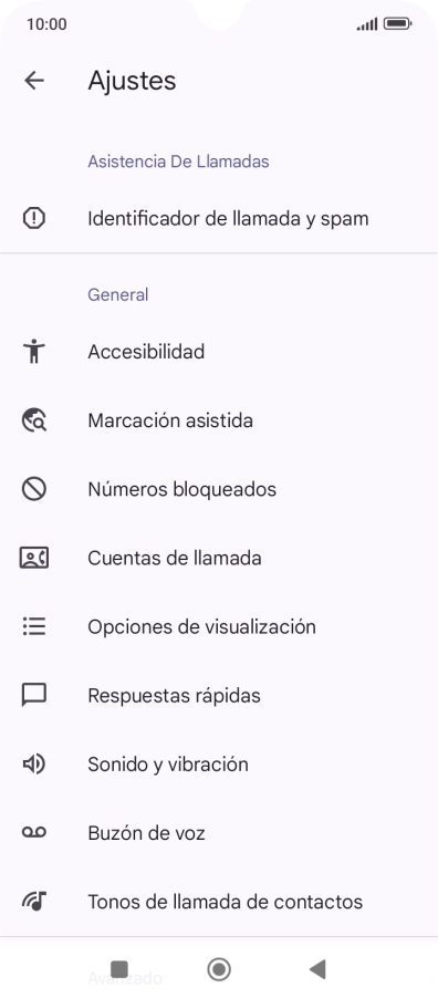 Pulsa Cuentas de llamada. Pulsa Cuentas de llamada.