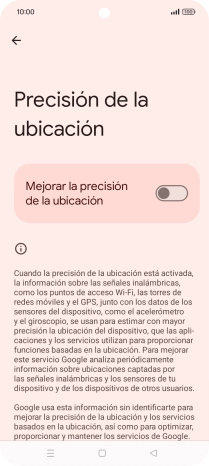 Si pulsas el indicador junto a Si pulsas el indicador junto a