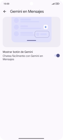 Pulsa la flecha hacia la izquierda las veces que sean necesarias para regresar a los mensajes. Pulsa la flecha hacia la izquierda las veces que sean necesarias para regresar a los mensajes.