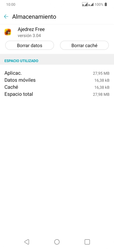 Pulsa Borrar caché. Pulsa Borrar caché.