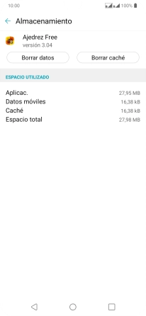 Pulsa Borrar caché. Pulsa Borrar caché.
