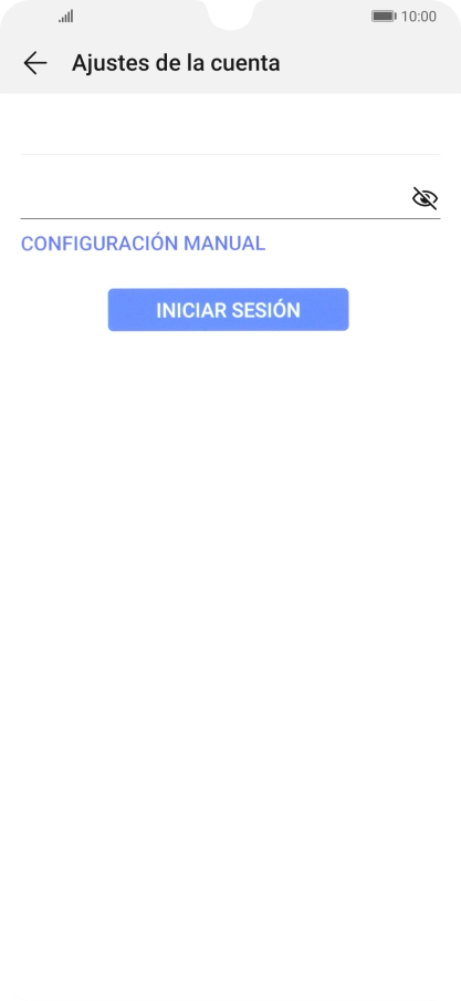 Pulsa INICIAR SESIÓN.