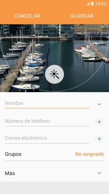 Pulsa Nombre e introduce el nombre deseado. Pulsa Nombre e introduce el nombre deseado.