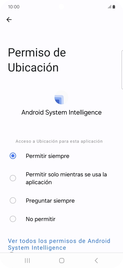 Pulsa el ajuste deseado. Pulsa el ajuste deseado.
